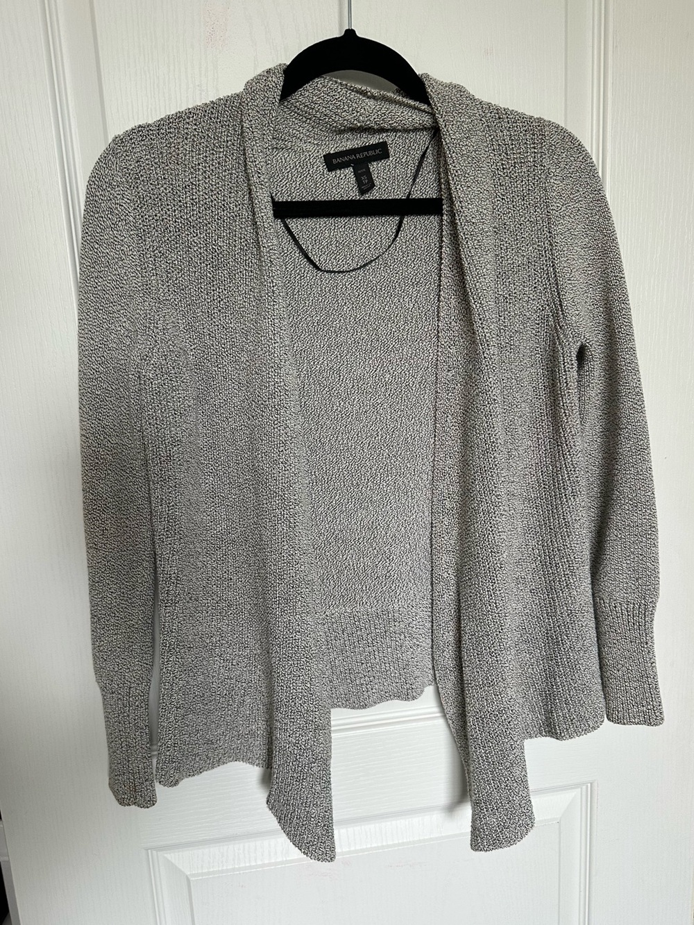 Banana Republic Gray Open-Front Women's Sweater Cardigan - Size XS